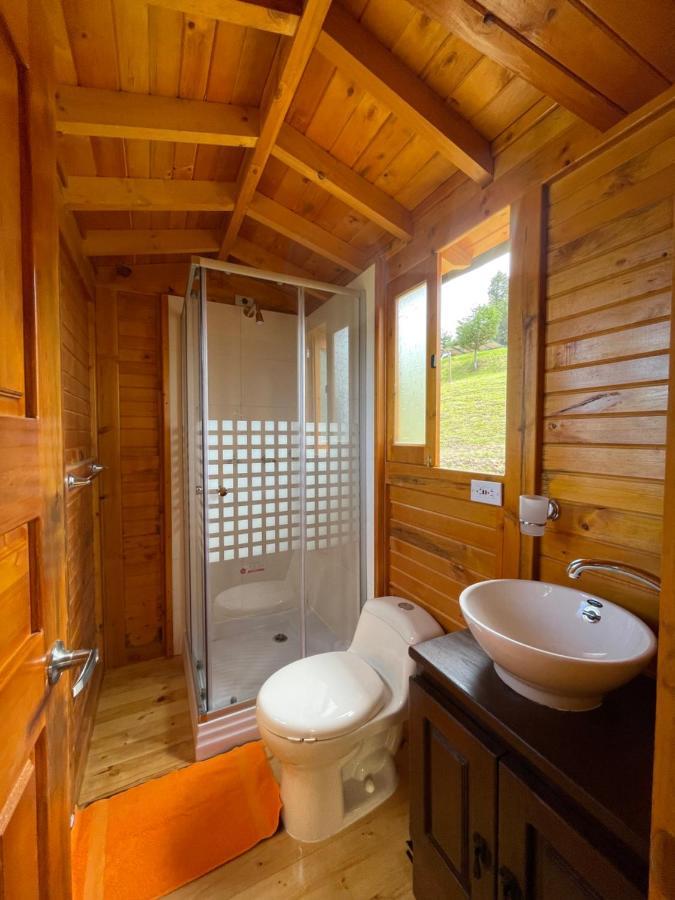 Glamping Y Chalet Aventura Park Villa De Leyva La Periquera Экстерьер фото