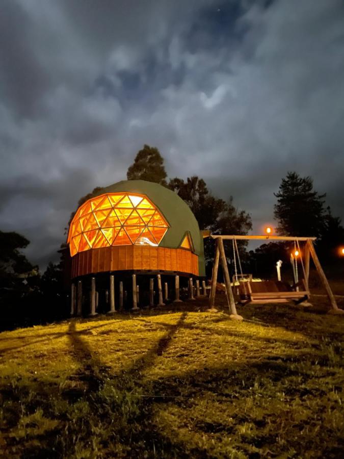 Glamping Y Chalet Aventura Park Villa De Leyva La Periquera Экстерьер фото