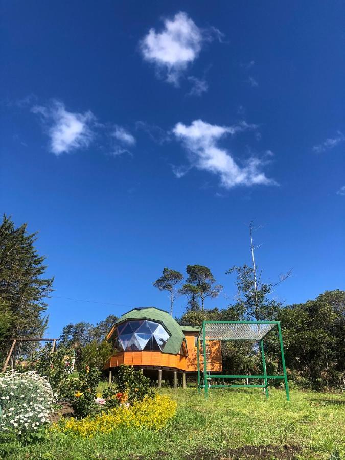 Glamping Y Chalet Aventura Park Villa De Leyva La Periquera Экстерьер фото