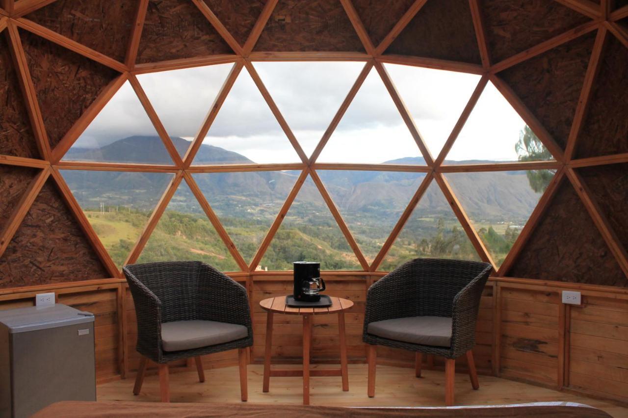 Glamping Y Chalet Aventura Park Villa De Leyva La Periquera Экстерьер фото
