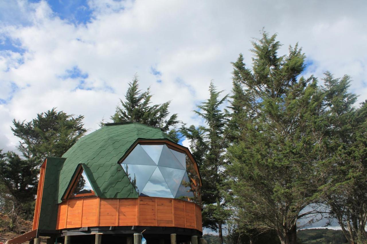 Glamping Y Chalet Aventura Park Villa De Leyva La Periquera Экстерьер фото