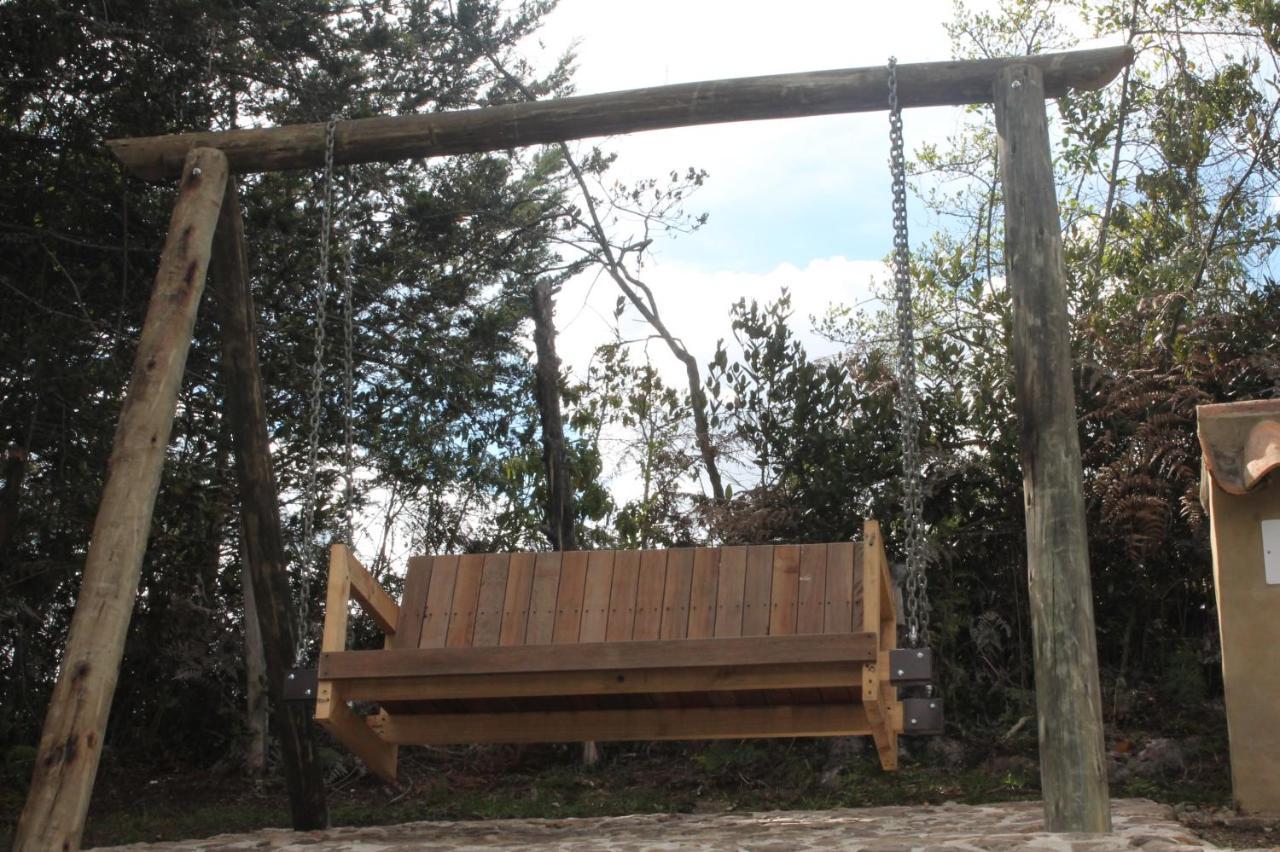 Glamping Y Chalet Aventura Park Villa De Leyva La Periquera Экстерьер фото